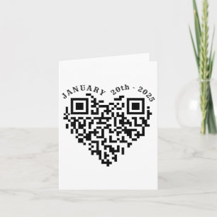 01-20-2025 Grappige Trump Dance Troll QR Scan voor Kaart