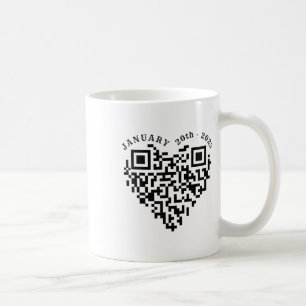 01-20-2025 Grappige Trump Dance Troll QR Scan voor Koffiemok