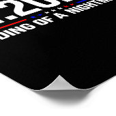 01 20 2025 januari 20th 2025 Einde van een eng Nig Poster (Hoek)