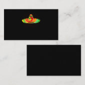 01.Cinco de Mayo Tie Dye Sombrero Tie Dye Sombrero Visitekaartje (Voorkant / Achterkant)