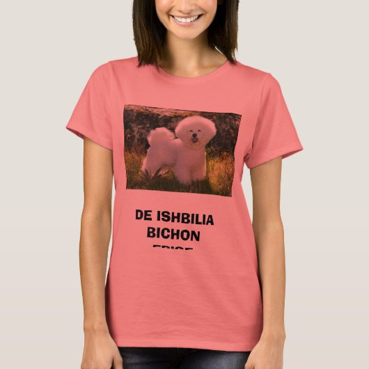 01, DE ISHBILIA BICHON FRISE T-SHIRT (Voorkant)