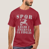 01 Domitian's 1st Minervan Legion - Capricorn T-shirt (Voorkant)