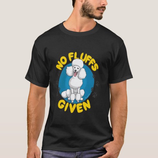 01 Geen Zorgen Poedel T-shirt (Voorkant)