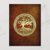[01] Golden Tree of Life Briefkaart (Voorkant)