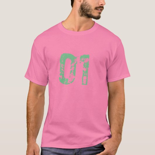 01 Groen T-shirt (Voorkant)