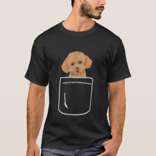 01 Hond Poodle In Uw Zak Poodle Puppy Hondeneigena T-shirt