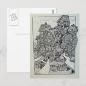 01 Inking 4 door Piliero Briefkaart (Voorkant / Achterkant)