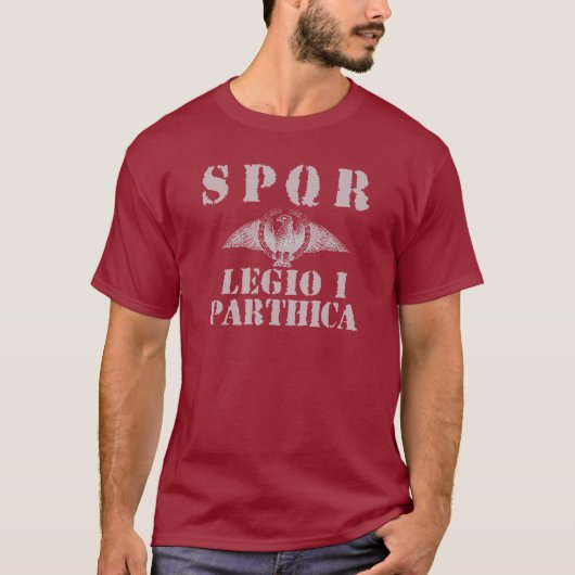 01 Severus' 1e Parthian Legion - Roman Legion T-shirt (Voorkant)
