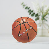 01 van 12.12.2012 Uitnodiging van Basketball (Staand voorkant)