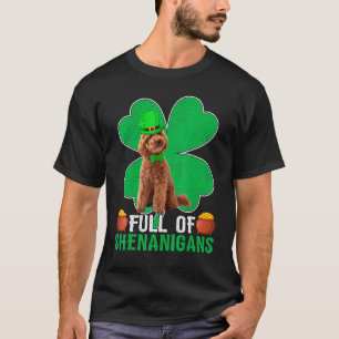 01 Vol Shenanigans Toy Poodle Hond St Patrick S T-shirt