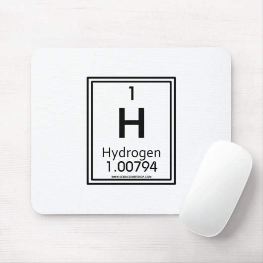 01 Waterstof Muismat (Met muis)