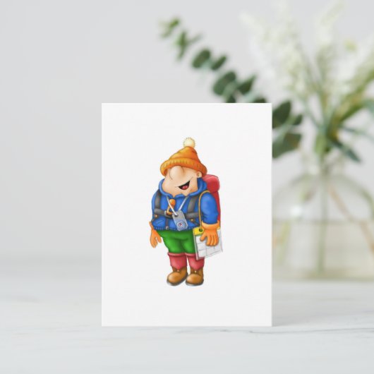 01 Wiker Briefkaart (Staand voorkant)