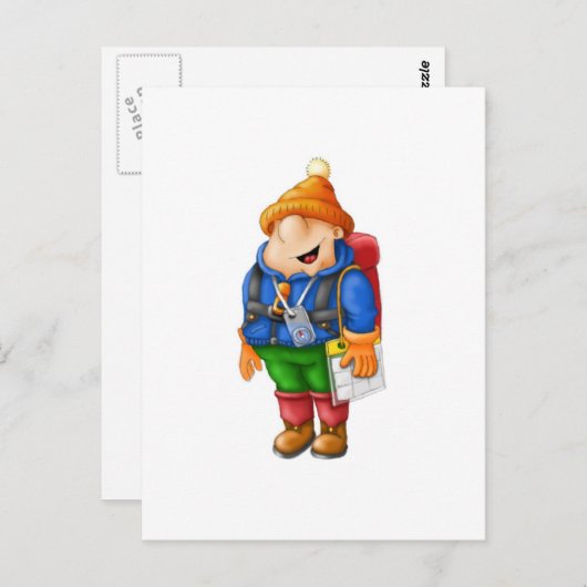 01 Wiker Briefkaart (Voorkant / Achterkant)