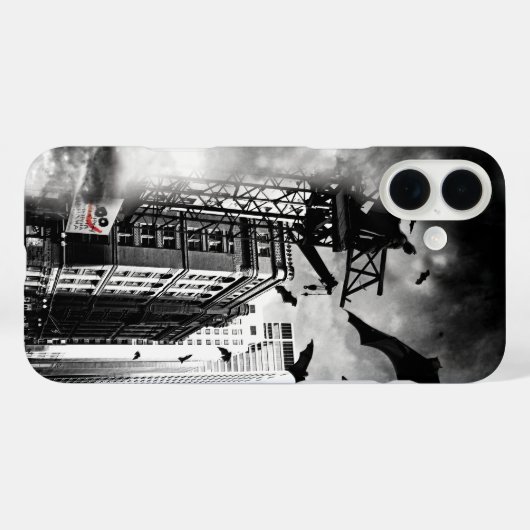 01BWCITY_DEGD_LTYMM808 Case-Mate iPhone CASE (Achterkant (horizontaal))