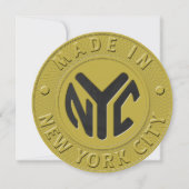 01of12 New York New York Party Uitnodiging (Voorkant)