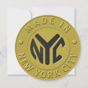 01of12 New York New York Party Uitnodiging