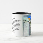 020 Bluebird Nesting 11 oz Classic Mok (Midden)