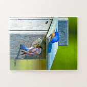 020 Bluebird Nesting Puzzle 11x14 Kinder Legpuzzel (Horizontaal)