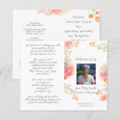 #0211251 Herdenkingsdienst Order of Service Progra (Voorkant / Achterkant)
