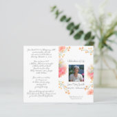 #0211251 Herdenkingsdienst Order of Service Progra (Staand voorkant)