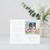 #0211252 Herdenkingsdienst Order of Service Progra (Staand voorkant)