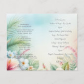 #0211252 Memorial Funeral Order of Service Program (Achterkant)