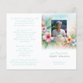 #0211252 Memorial Funeral Order of Service Program (Voorkant)