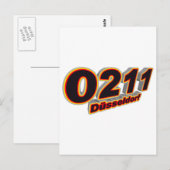 0211 Duesseldorf Briefkaart (Voorkant / Achterkant)