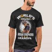 021 Grootste Duitse herder ter wereld T-shirt (Voorkant)