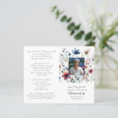 #022201 Memorial Funeral Order of Service Programm (Staand voorkant)