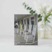 022, RowEdisto Beach, South Carolina Briefkaart (Staand voorkant)