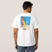 #023 Sanibel Island & Captiva Surfboards T-shirt (Achterkant volledig)