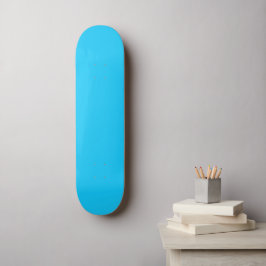 #024 Aqua Blue Color Collectie Persoonlijk Skateboard