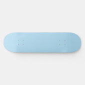 #025 Tropical Blue Color Collectie Persoonlijk Skateboard (Horizontaal)