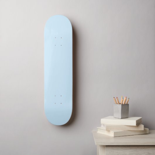 #026 Bord Blauwe Lelie Kleur Collectie Persoonlijk Skateboard (Muurkunst)