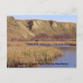 027, Beaver Creek Park Havre Montana Briefkaart (Voorkant)