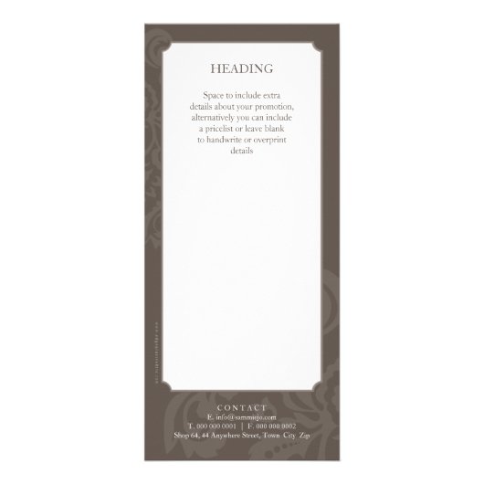 027 Sammie Jo :: PROMO KAART (Achterkant)