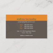 028 Julie :: BCard - Dynamic Centric - rook Visitekaartje (Achterkant)