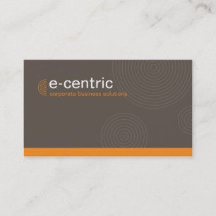 028 Julie: BCard - Dynamic Centric - rook Visitekaartje