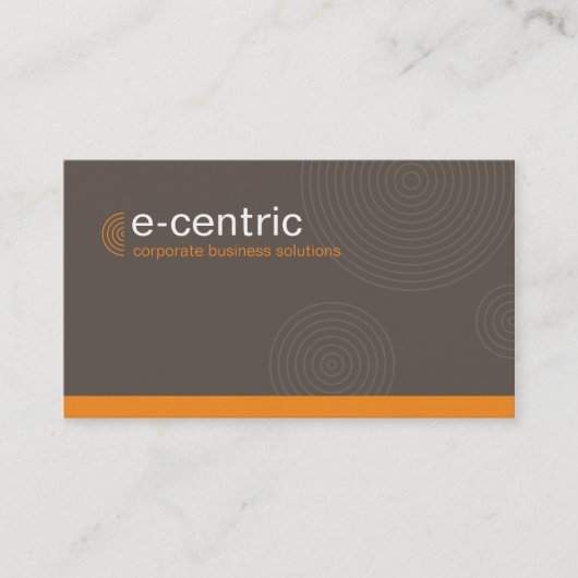 028 Julie :: BCard - Dynamic Centric - rook Visitekaartje (Voorkant)