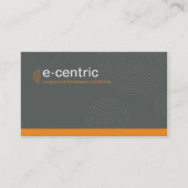 028 Julie :: BCard - Dynamic Centric - zilver Visitekaartje (Voorkant)
