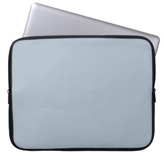#028 Lichtgrijs blauw kleur Collectie Laptop Sleeve