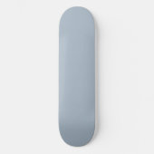 #028 Lichtgrijs blauw kleur Collectie Persoonlijk Skateboard (Voorkant)