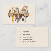 02-2021 handbediening, handgereedschap visitekaartje (Voorkant / Achterkant)