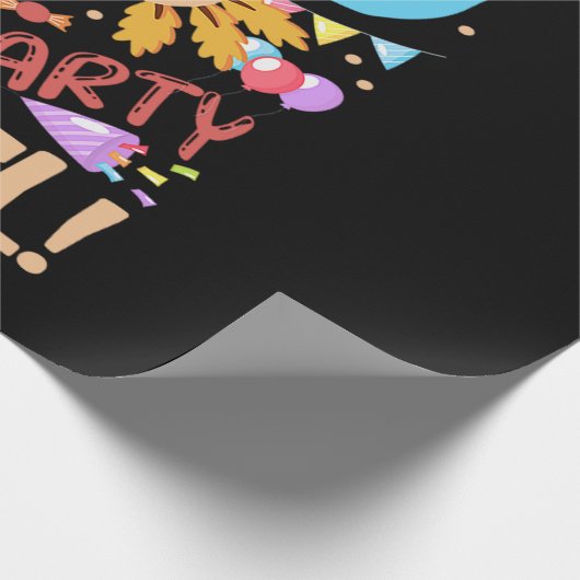 02.Axolotls-ontwerp voor een Axolotl-ventilator Cadeaupapier (Hoek)