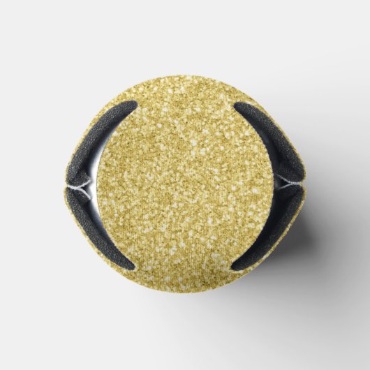 02 Champagne Glitter Print Glimmer Sparkles Blikjeskoeler (Bodem)