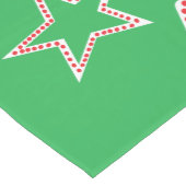 02. Christmas Polka Dot Table Runner Medium Tafelloper (Hoek)