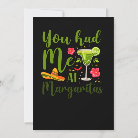 02.Cinco De Mayo You Had Me At Margaritas Margarit Save The Date (Voorkant)