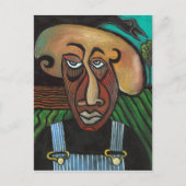 #02 Ik heb de blues Briefkaart (Voorkant)