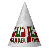 02 "JESUS, Immanuel Kerstmis" Feesthoedjes (Links)